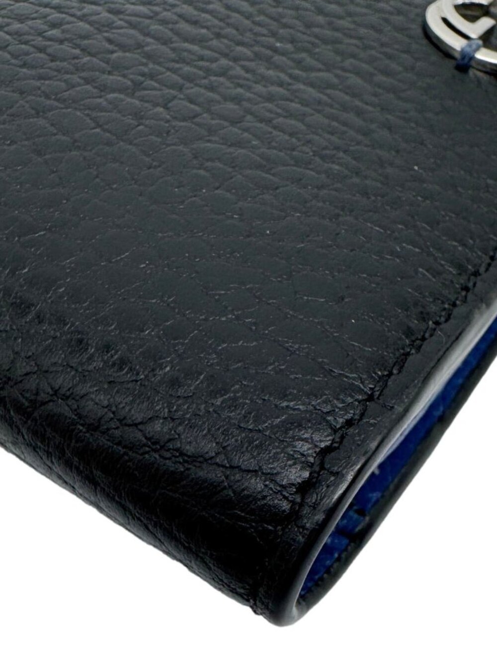 Gucci GG Interlocking Leather Long Wallet Black 610467 - Picture 7 of 14
